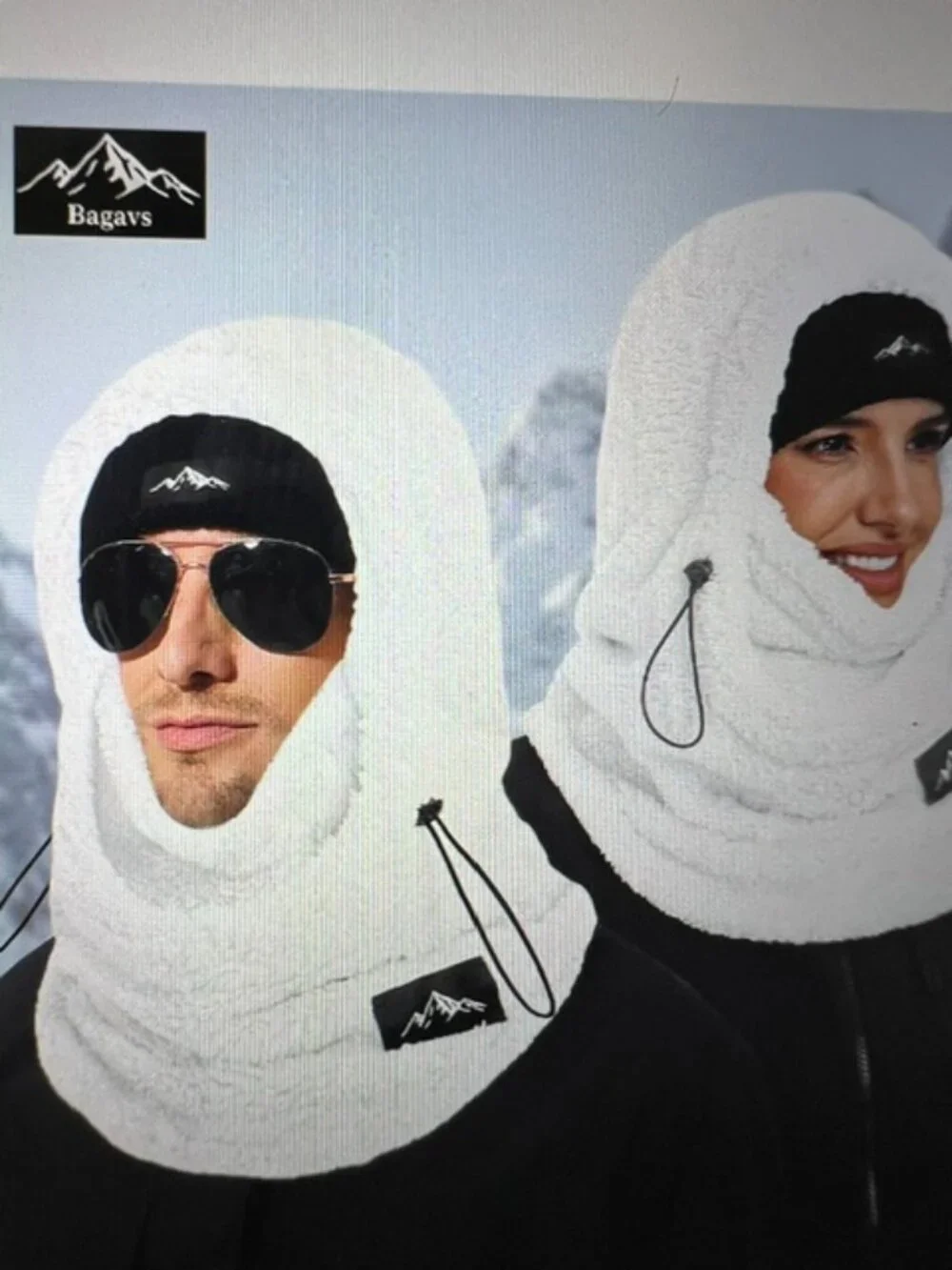 Winter Face Mask Neck Warmer
